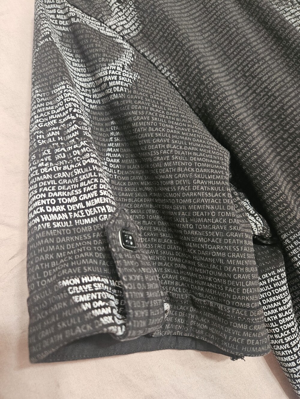TEEHLZIP SKULL BLACK MACEOO PARIS - Picture 4 of 11